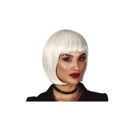 -PELUCA MEDIA MELENA BLANCA