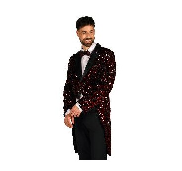 -CHAQUETA FRACK DE LENTAJUELAS L
