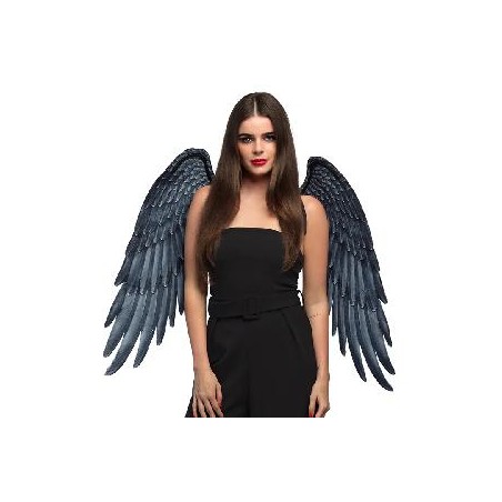 -ALAS ARCANGEL NEGRO 95 x 75 CM