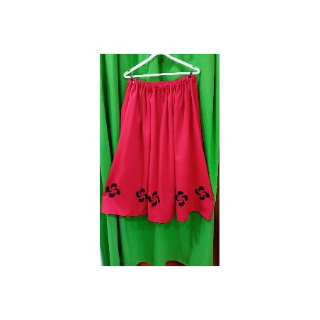 -FALDA REGIONAL ROJA LAUBURU 16