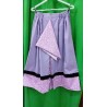 -FALDA REGIONAL LILA CON PAÑUELO T-14