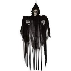 -COLGANTE ESQUELETO FANTASMA 90 CM