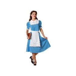 -DISFRAZ PRINCESA DE CUENTO AZUL M-L