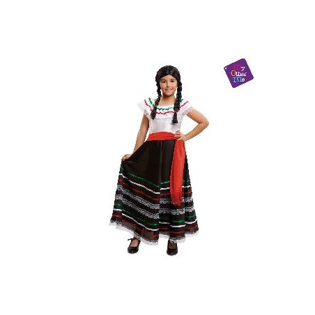 -DISFRAZ MEXICANA NIÑA 5-6