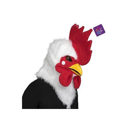 MASCARA GALLO CON MANDIBULA MOVIL