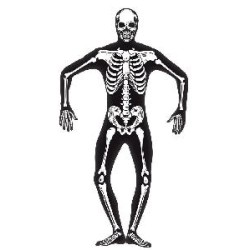 -DISFRAZ ESQUELETO S