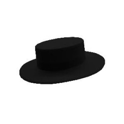 -SOMBRERO ALA ANCHA 52 NEGRO