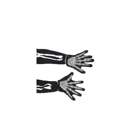 -GUANTES DE ESQUELETO INFANTIL