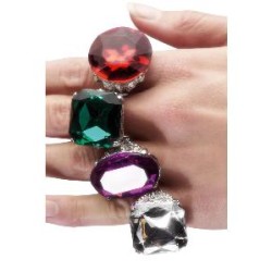 ANILLOS DE JOYERIA DE COLORES SURTIDOS