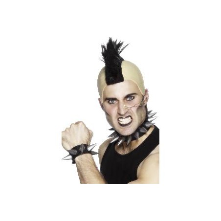 GARGANTILLA Y PULSERA PUNK