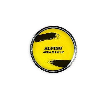 -MAQUILLAJE AL AGUA AMARILLO MAKE UP