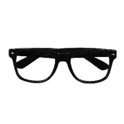 -GAFAS HIPSTER NEGRAS