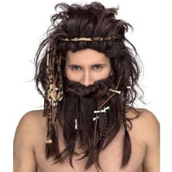 -PELUCA HOMBRE CAVERNICOLA
