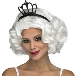 -PELUCA BLANCA REINA