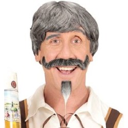 -PELUCA BAVARO BIGOTES Y PERILLA