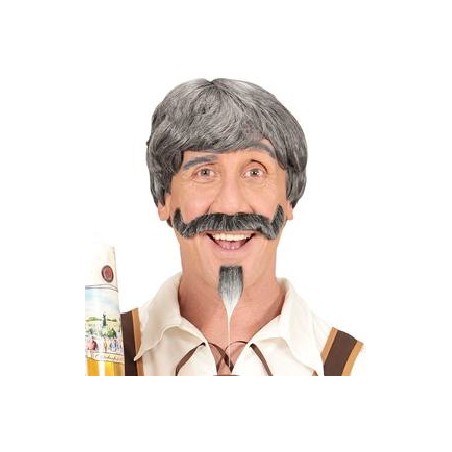 -PELUCA BAVARO BIGOTES Y PERILLA