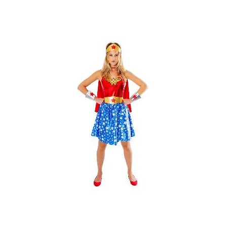 -DISFRAZ WONDER WOMAN DELUXE L