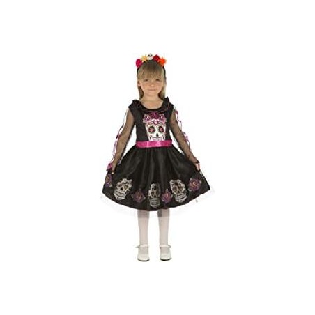 -DISFRAZ CATRINA 5-6 AÑOS