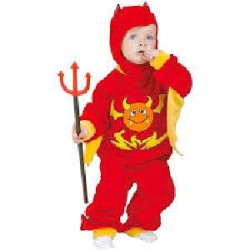 -DISFRAZ DIABLO 1-2 AÑOS