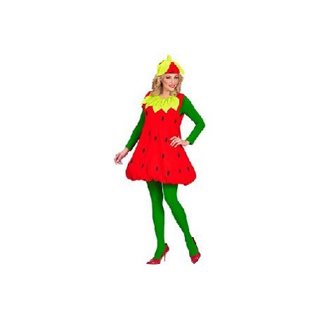 -DISFRAZ FRESA ADULTOT.UNICA