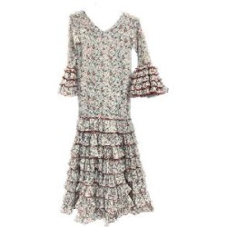 -VESTIDO SELENA BLANCO ESTAMPADO CON VOLANTES 8