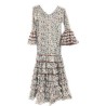 -VESTIDO SELENA BLANCO ESTAMPADO CON VOLANTES 8