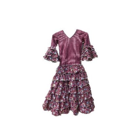 VESTIDO SELENA BUGANVILLA ESTAMPADO T-4