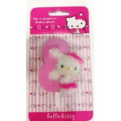 -VELA CUMPLEAÑOS HELLO KITTY Nº 8