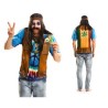 -DISFRAZ HIPPIE CAMISETA HOMBRE M