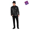 CHAQUETA SHOWMAN NEGRO T M-L