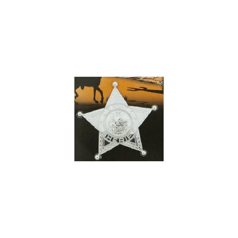 -ESTRELLA SHERIFF 11.5X19 CM