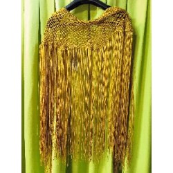 MANTON GANCHILLO DORADO