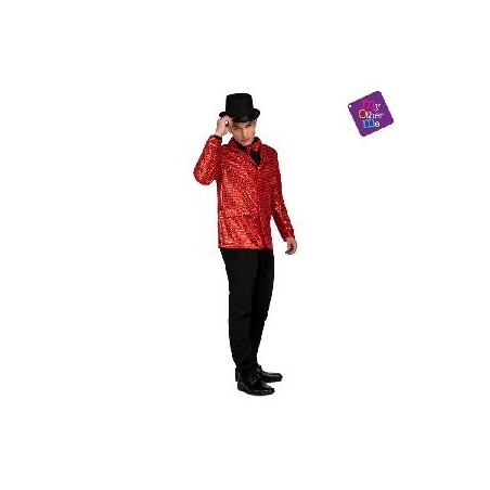 CHAQUETA SHOWMAN ROJO M-L