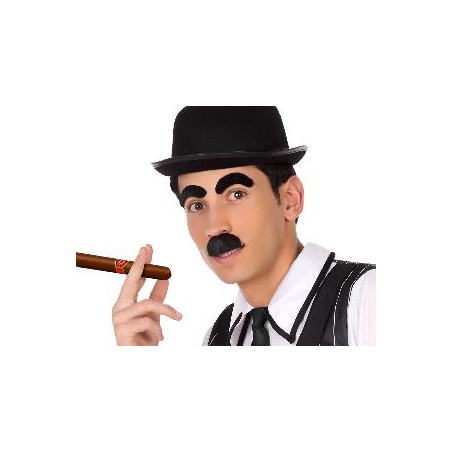 -BIGOTE Y CEJA CHARLOT