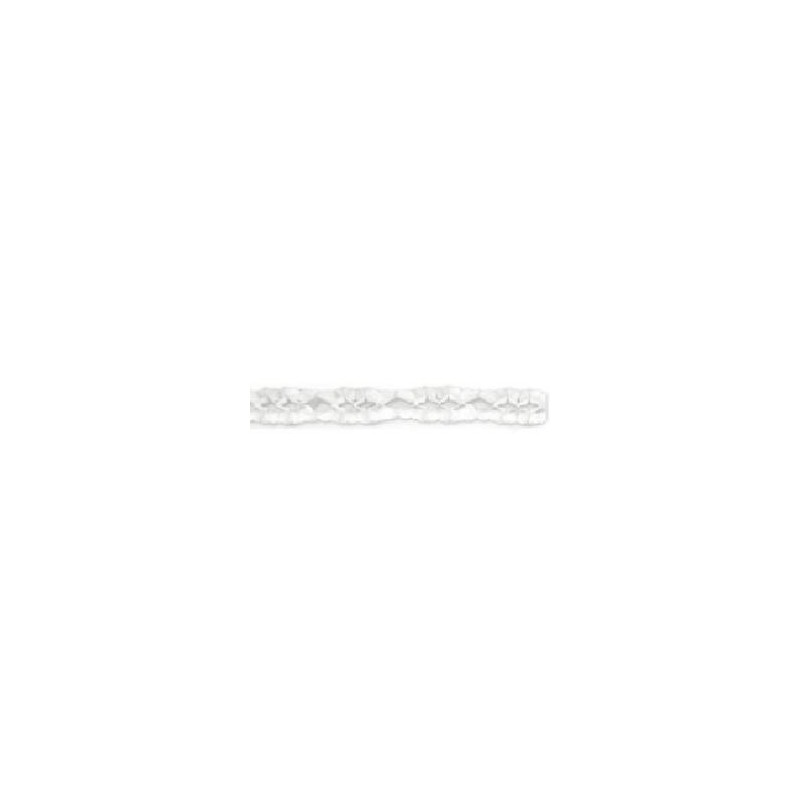 -GUIRNALDA UNICOLOR BLANCO  4M