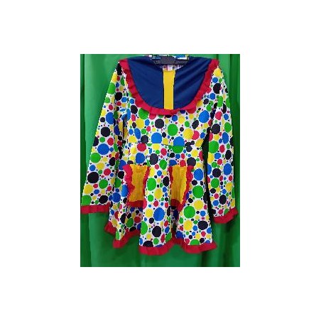 -DISFRAZ PAYASA TOPITOS M