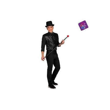 CHALECO SHOWMAN NEGRO M-L