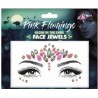 JOYAS FACIALES BRILLANTES PINK FLAMINGO