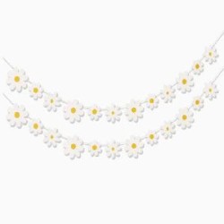 -GUIRNALDA MARGARITAS BLANCAS