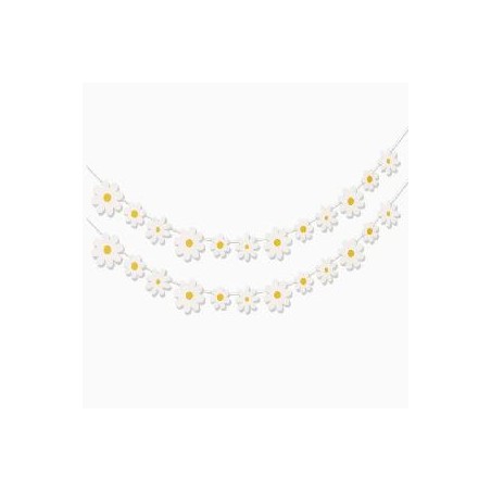 -GUIRNALDA MARGARITAS BLANCAS