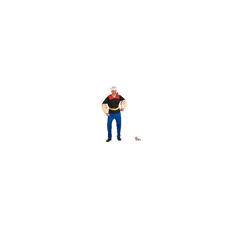 -DISFRAZ MARINO FORZUDO POPEYE M-L