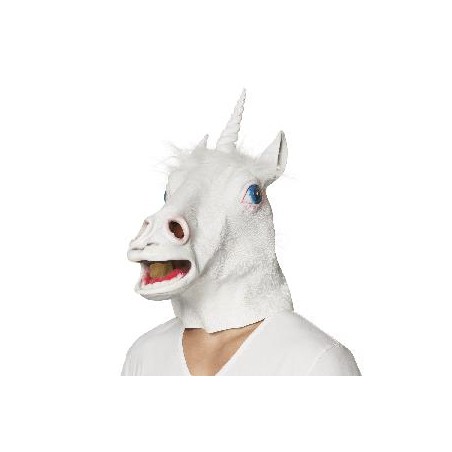 -MASCARA LATEX UNICORNIO