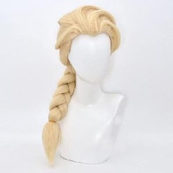 -PELUCA TRENZA RUBIA ELSA