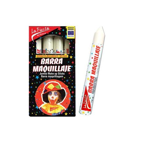 -BARRA MAQUILLAJE BLANCO