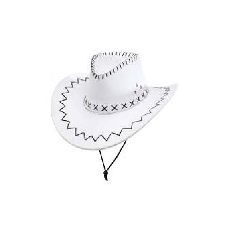 SOMBRERO FIELTRO VAQUERO BLANCO