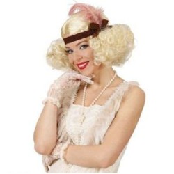 -PELUCAS CHARLESTON AÑOS 20 RUBIA