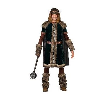 DISFRAZ VIKINGO VERDE M-L