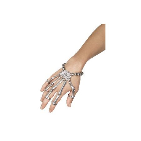 -PULSERA DE MANO ESQUELETO