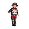 -DISFRAZ CATRINA ESQUELETO UNISEX 1-2 AÑOS
