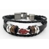 -PULSERA CUERO NARUTO